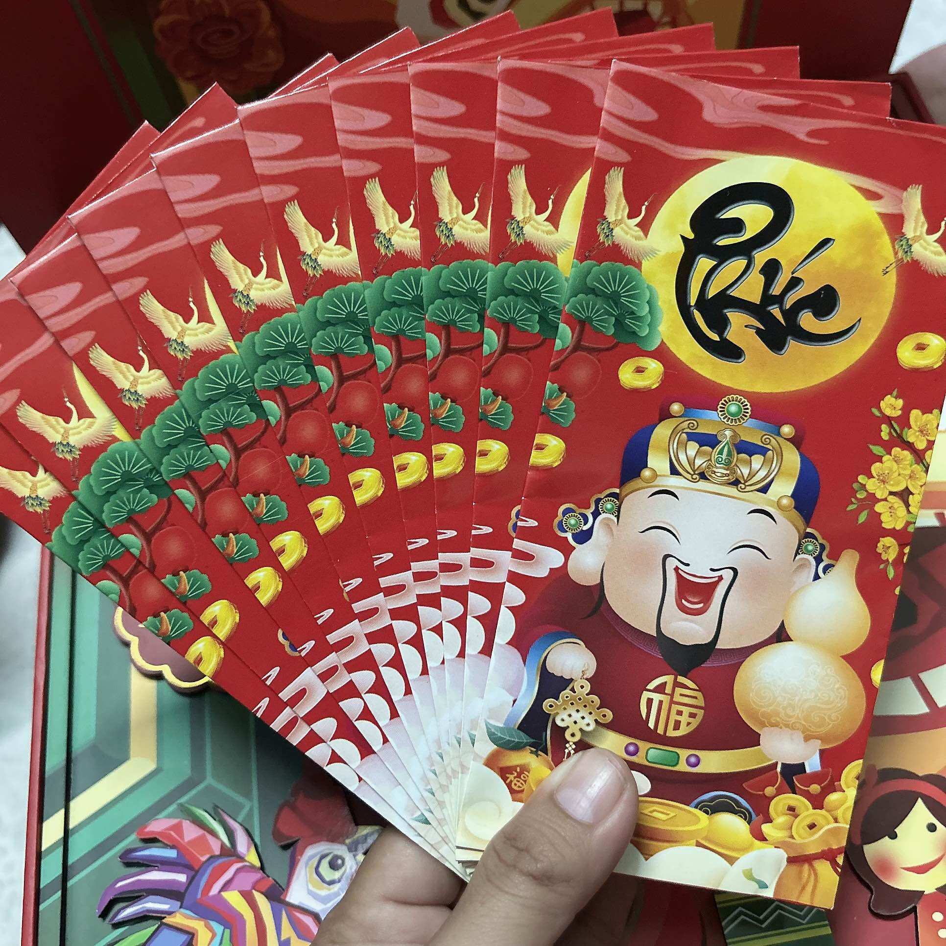 Combo 200 Bao Lì Xì Tết Dễ Thương tài lộc