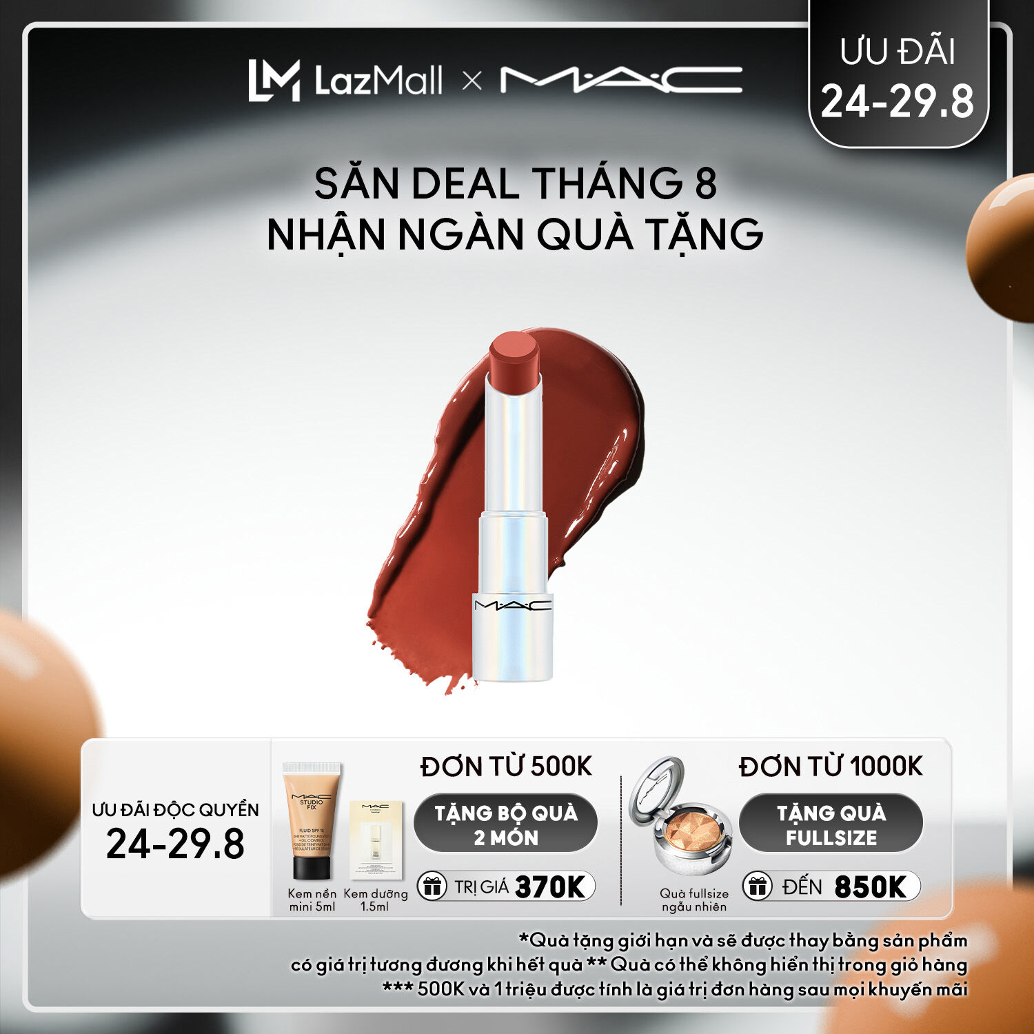 [ƯU ĐÃI 24-29.8] Glow Play Tendertalk Lip Balm / Son dưỡng có màu