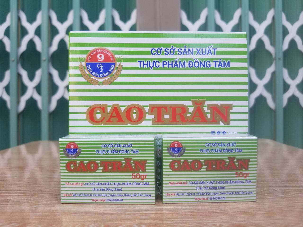 cao trăn Đồng Tâm (hộp 50gr- date 11/2024)
