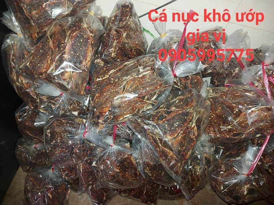 cá nục khô tẩm ướp gia vị