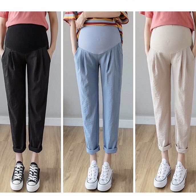 Quần bầu bagy đũi công sở -đồ bầu xinh