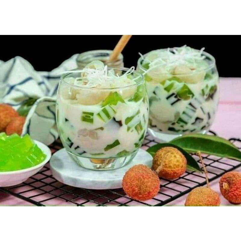 Thạch Sắn Dây Nấu Chè Trà Sữa 500g