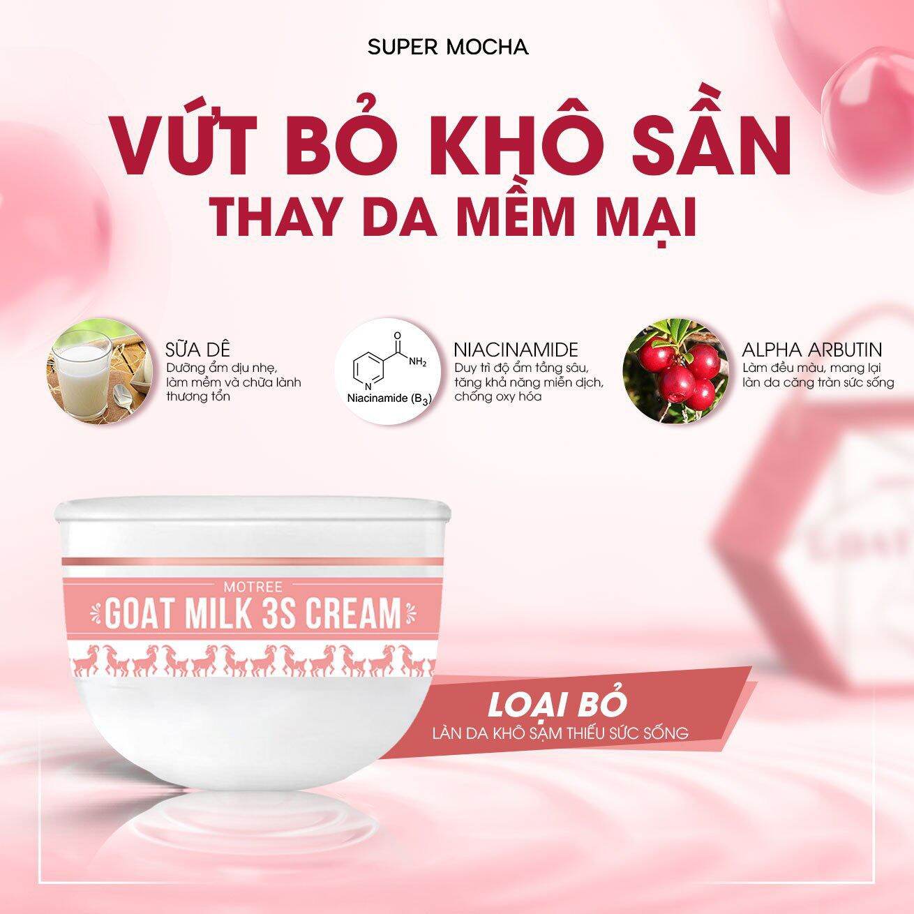 BODY SỮA DÊ SUPER MOCHA 250gr