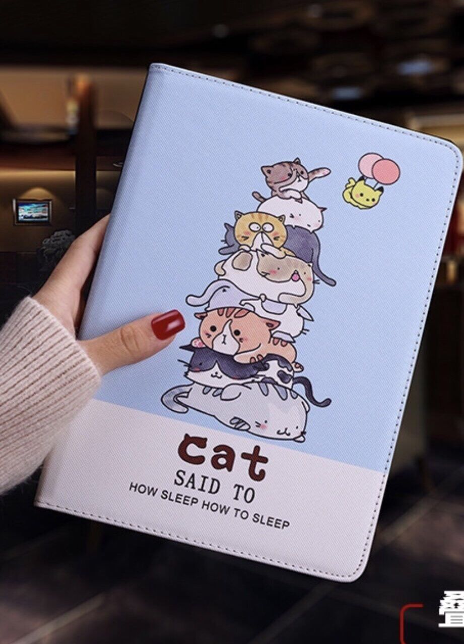 Bao da ipad mini 2/3/4/5 mèo