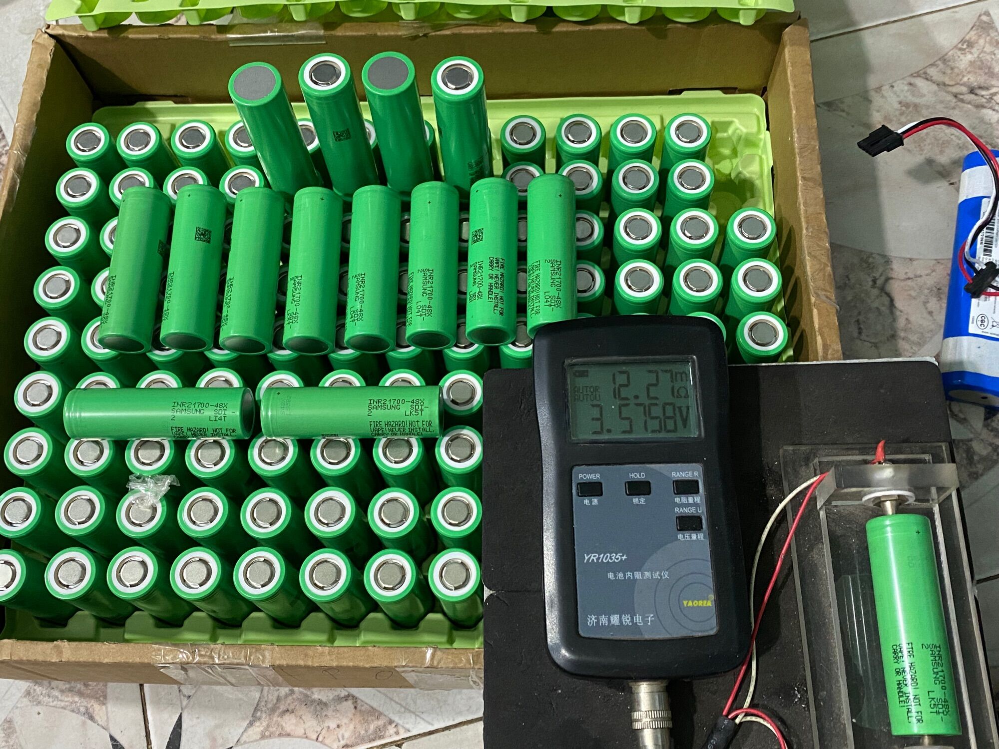 Pin 21700 Samsung 48X mới 100% chính hãng.