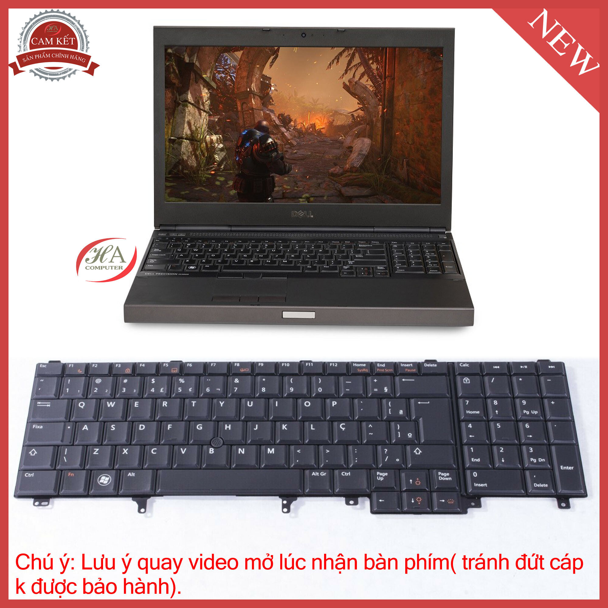 Keyboard Dell Precision M4800
