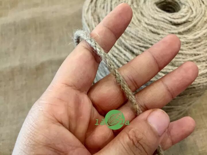 100m dây 3mm dây thừng, dây đay, dây bố làm đồ handmade
