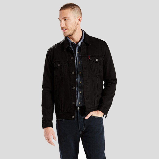 Levi's - áo khoác jeans nam mỏng 72334-0223