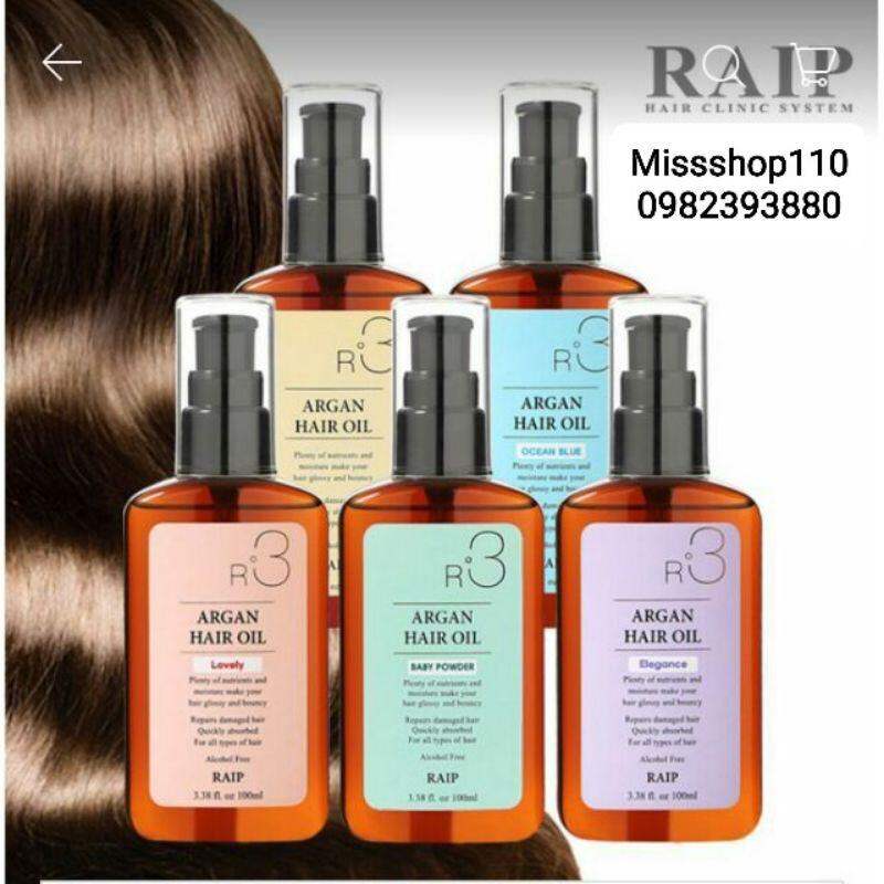 Dầu Dưỡng Tóc Argan Raip R3 Argan Hair Oil