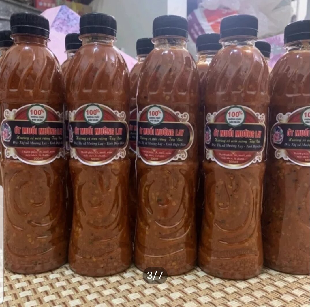 Tương ớt mường lay siêu cay