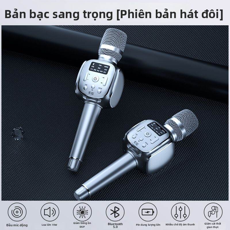 Micro Không Dây Bluetooth cho Hát Karaoke tại Nhà và Livestream