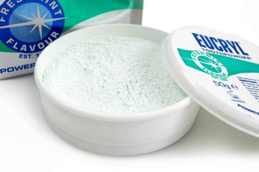 Bột tẩy trắng răng Eucryl Toothpowder Freshmint 50g