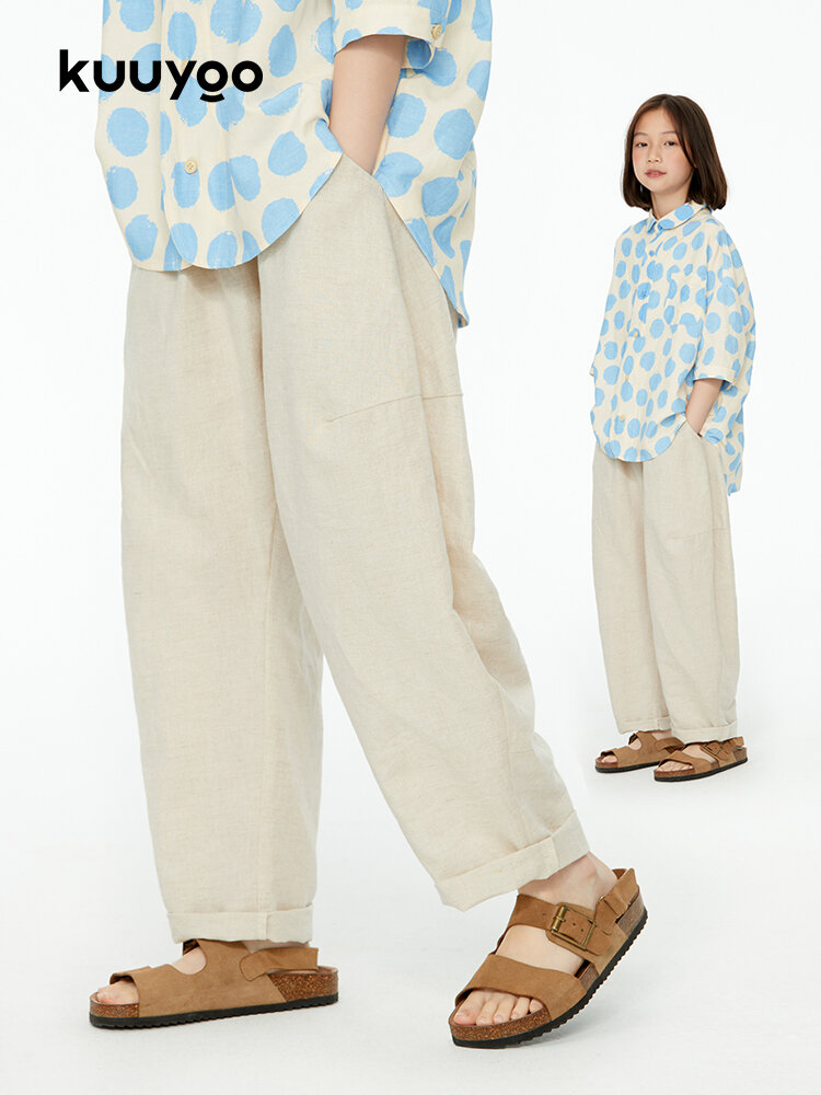 kuuyookids | Summer Breathable Pure Color Comfort Pants Giá 660,000 Đồng*Miễn phí vận chuyển