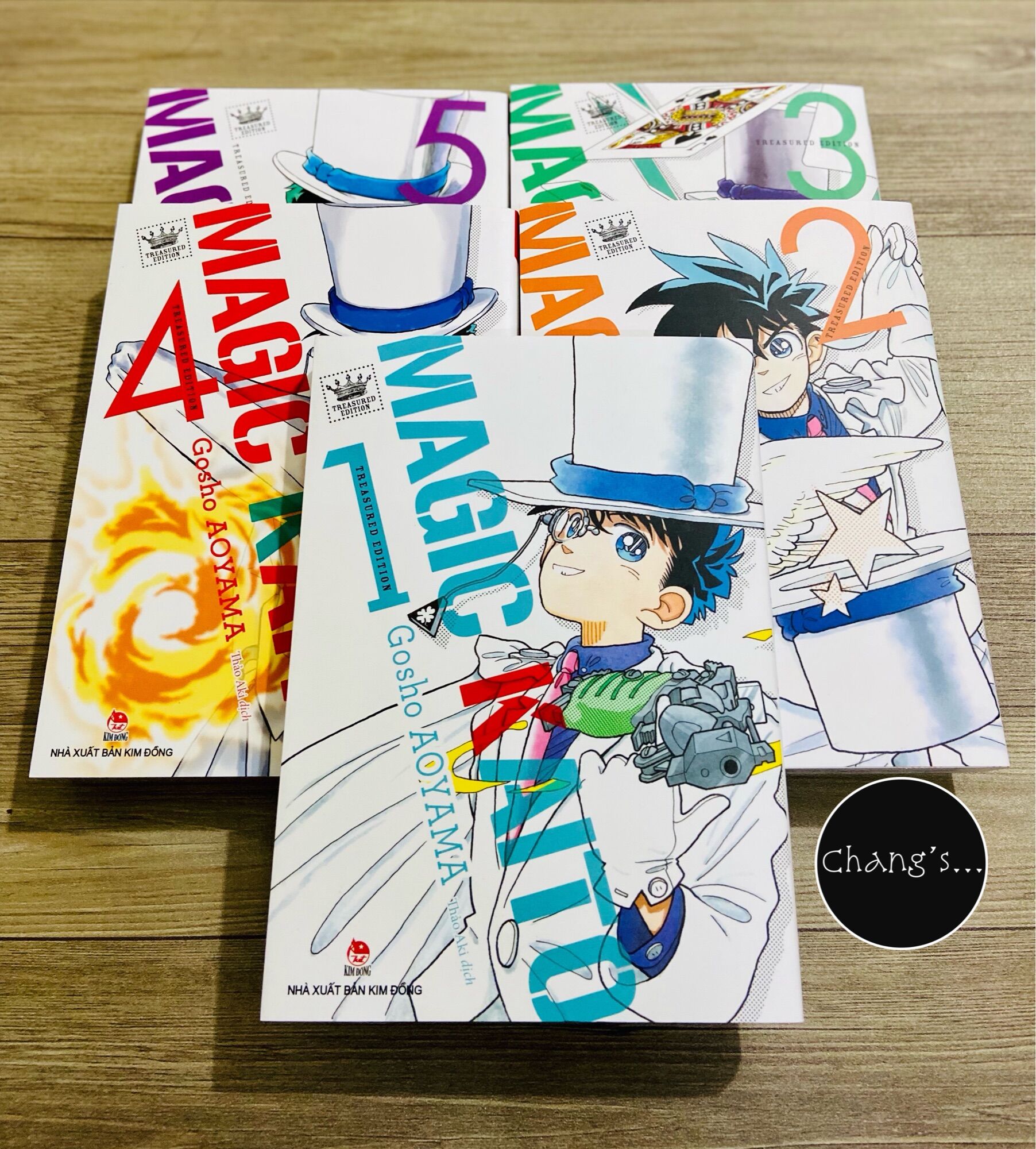 Truyện tranh Magic Kaito trọn bộ 5 tập - Chang Book