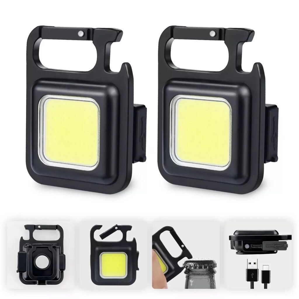 Móc khoá đèn led mini tiện ích