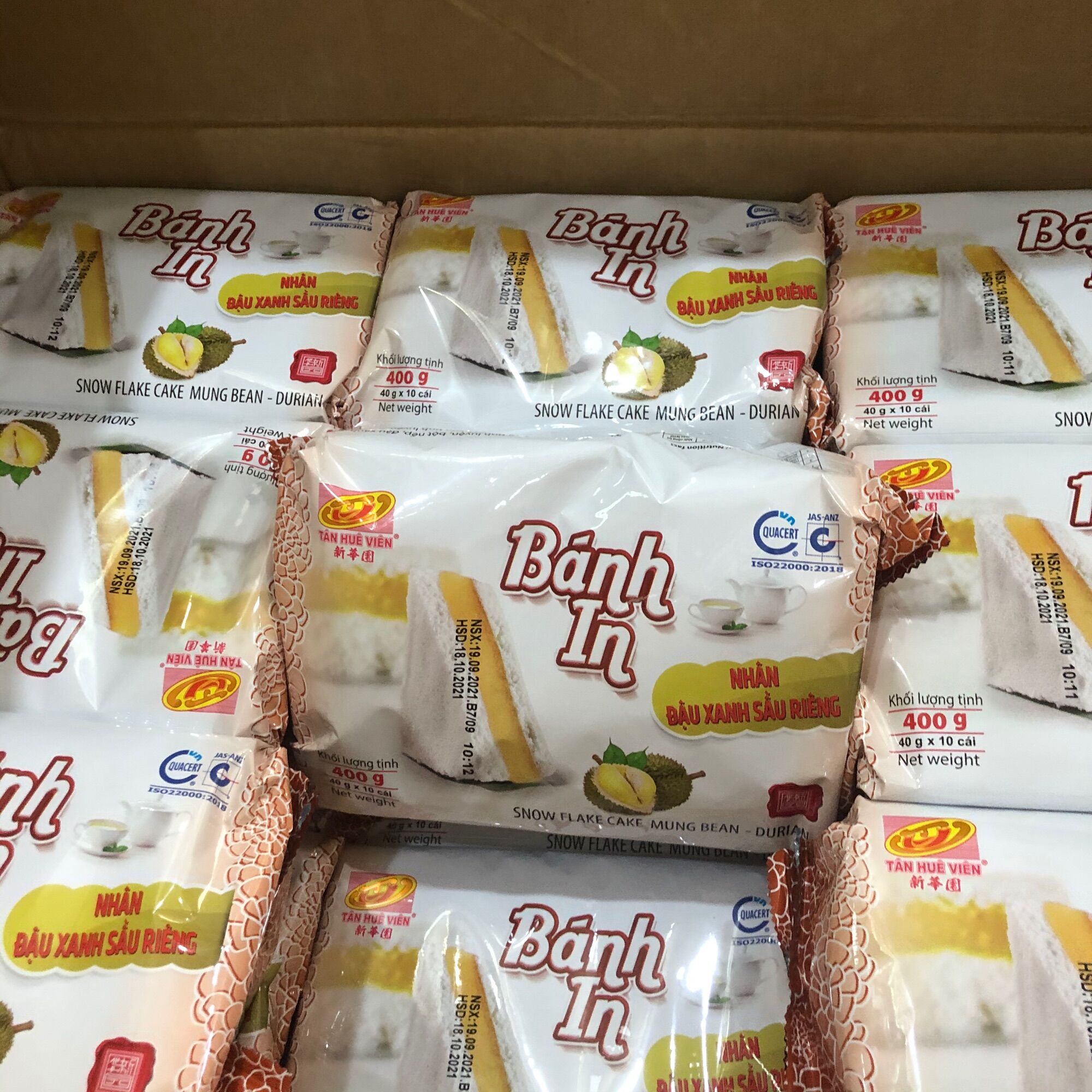 BÁNH IN TÂN HUÊ VIÊN 400G (10 cái)