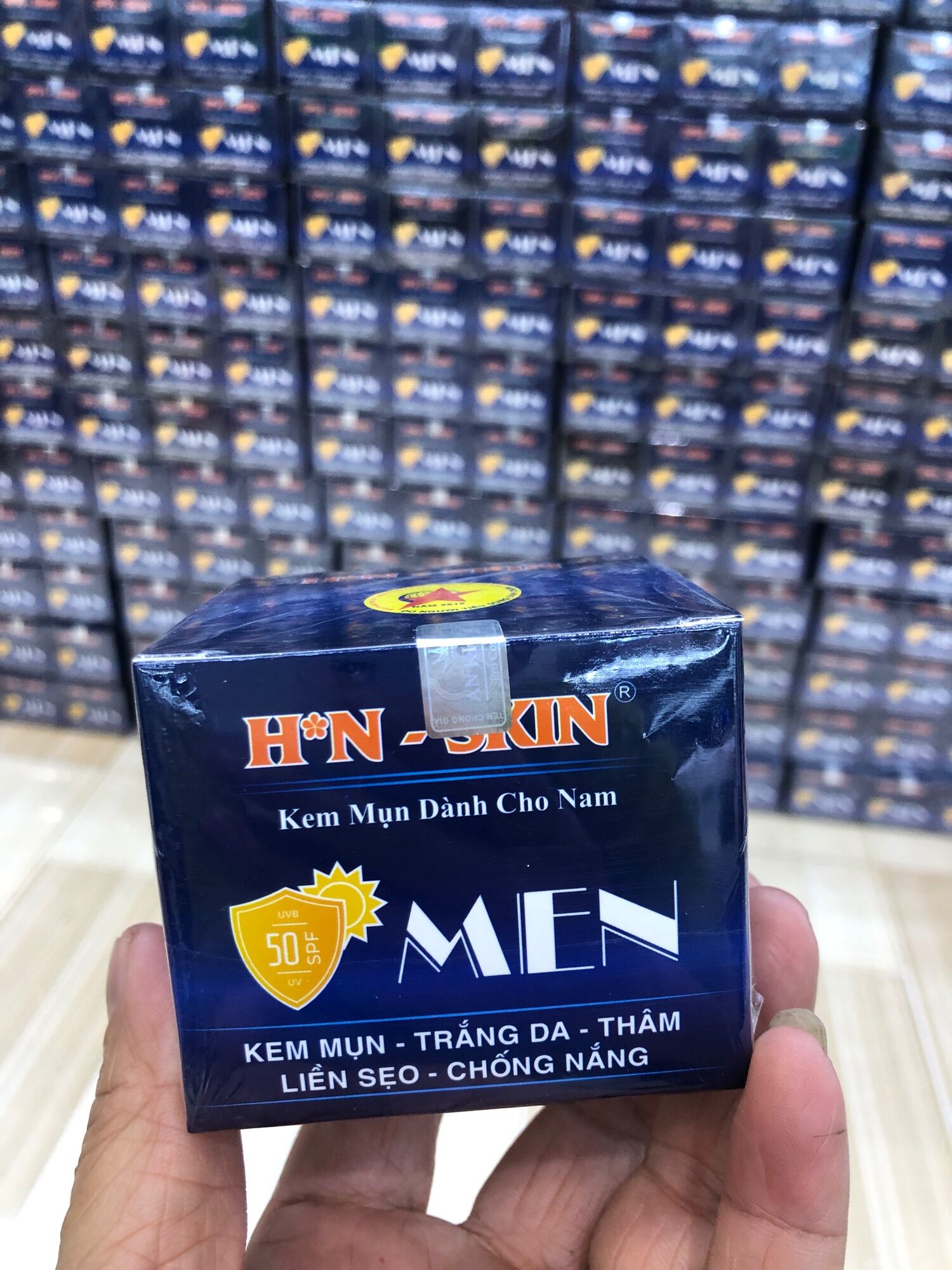 Kem mụn cho nam -liền sẹo -thâm