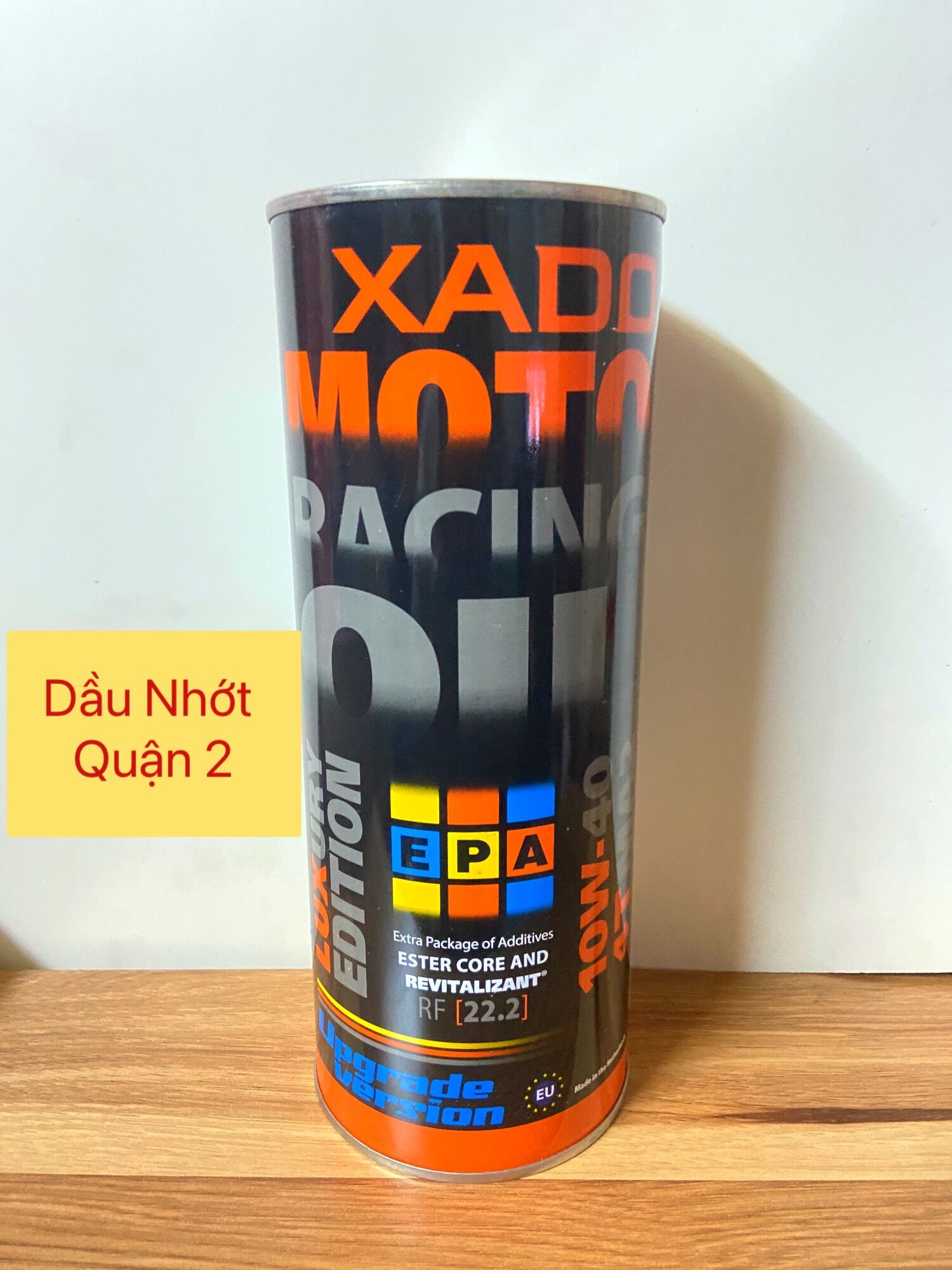 Nhớt XADO RACING - 10w40 - 1L - ( Mẫu mới F22.2 )