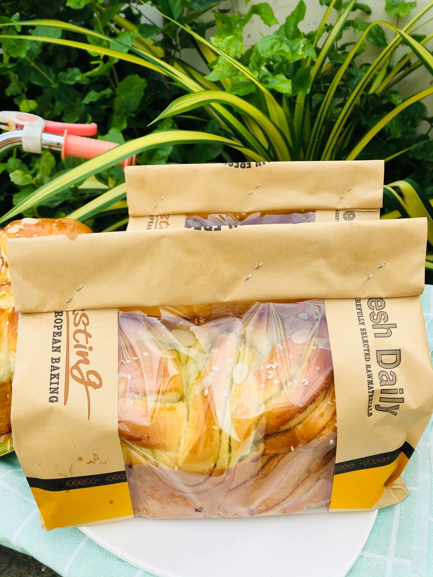 Bánh mì hoa cúc đậu xanh