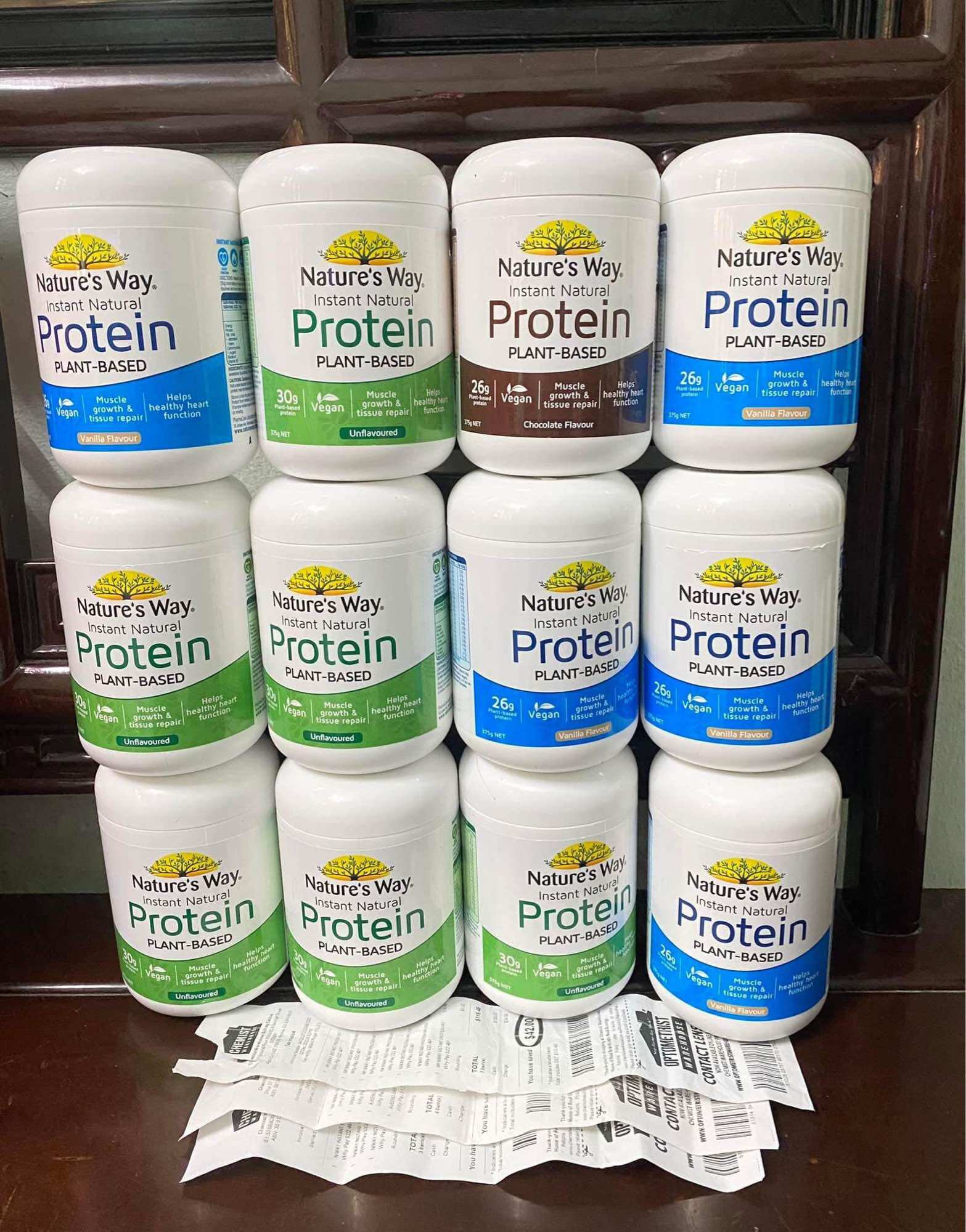 Protein Nature's way 375g Úc Dành Cho Người Ăn chay