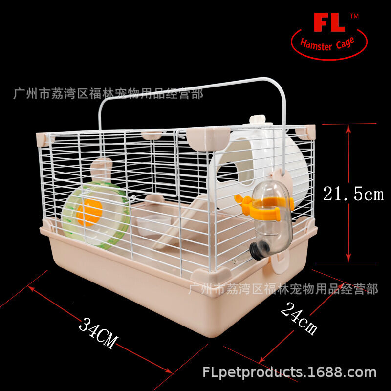 Lồng chính hãng Fullbox 34x24x22 cho hamster