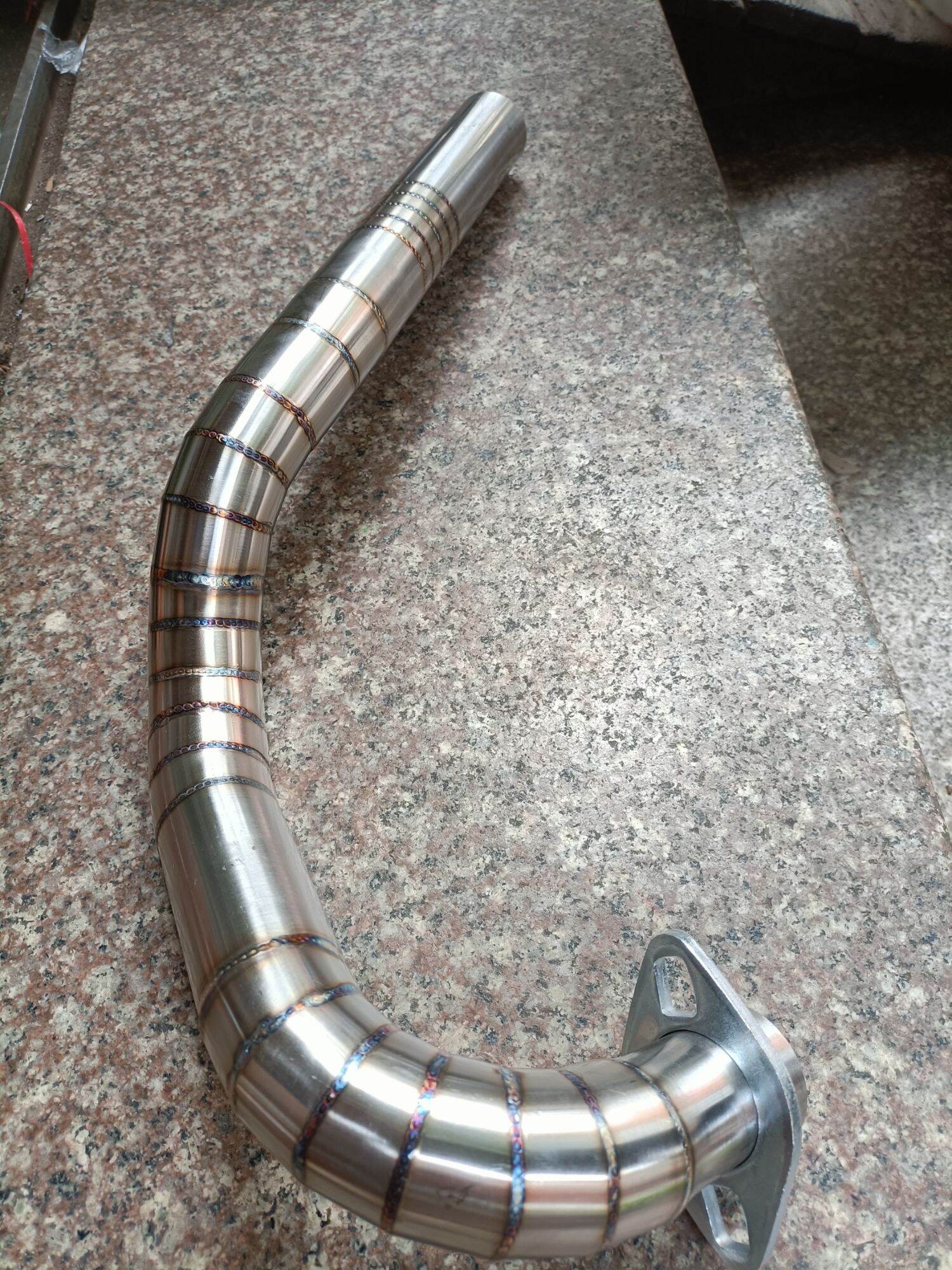 Cổ pô xe Exciter 150 inox 304 size 38