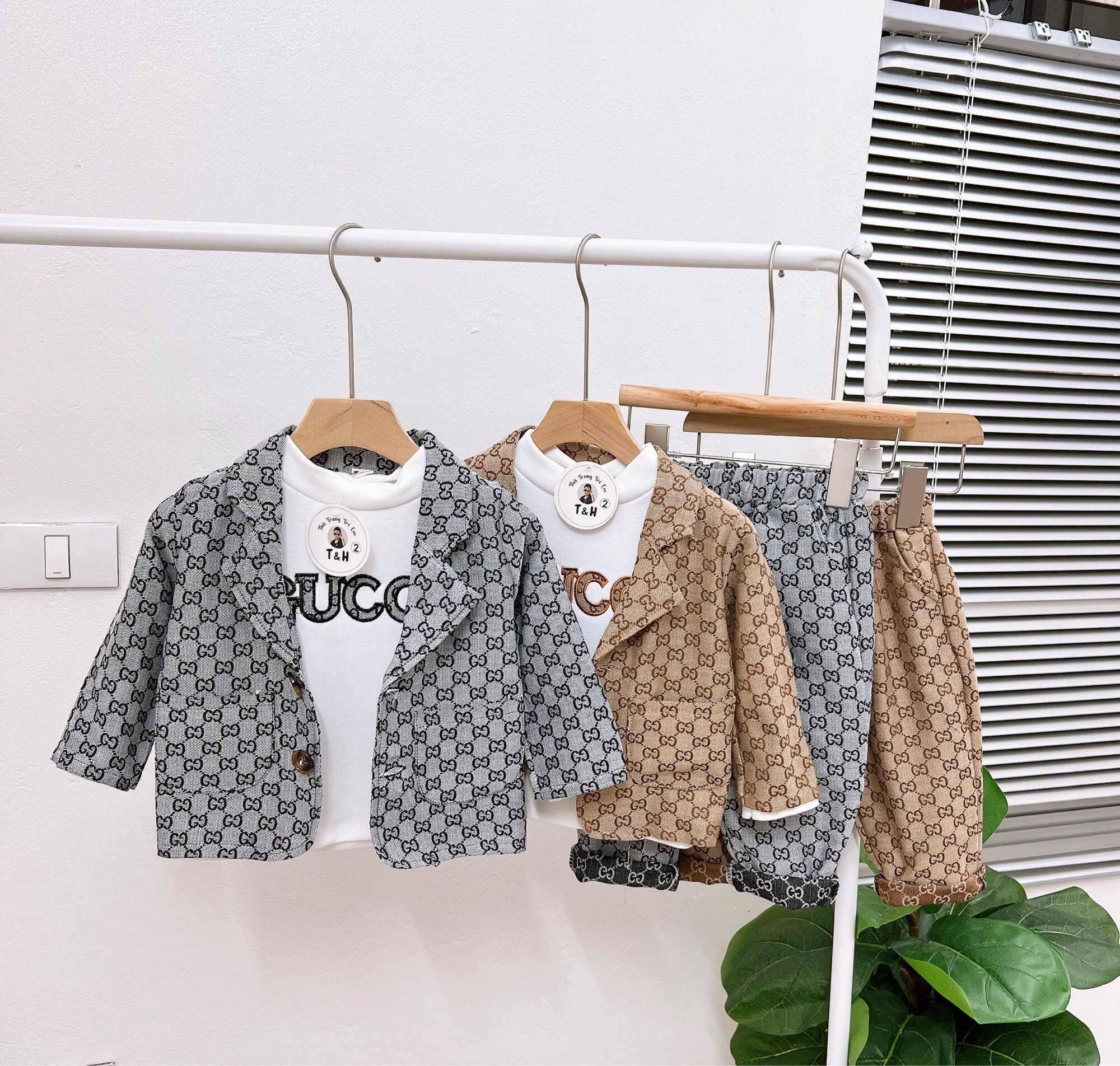 Set bộ vest 3 chi tiết cho bé trai