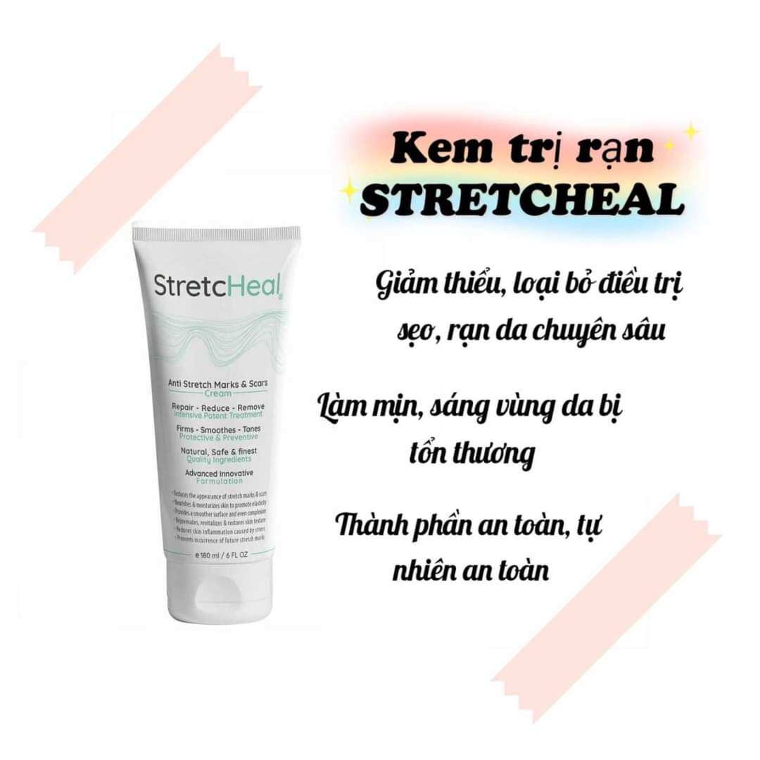 Kem xóa rạn da stretcheal cho mẹ bầu