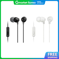 Sony | Tai nghe có dây Sony kiểu nhét tai rảnh tay MDR-EX15AP, Sony chính hãng, đàm thoại