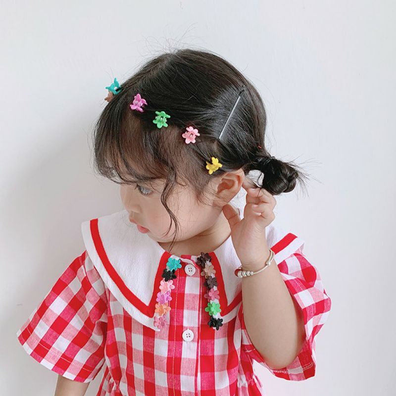 Sét 20 kẹp tóc càng cua mini dễ thương bé gái