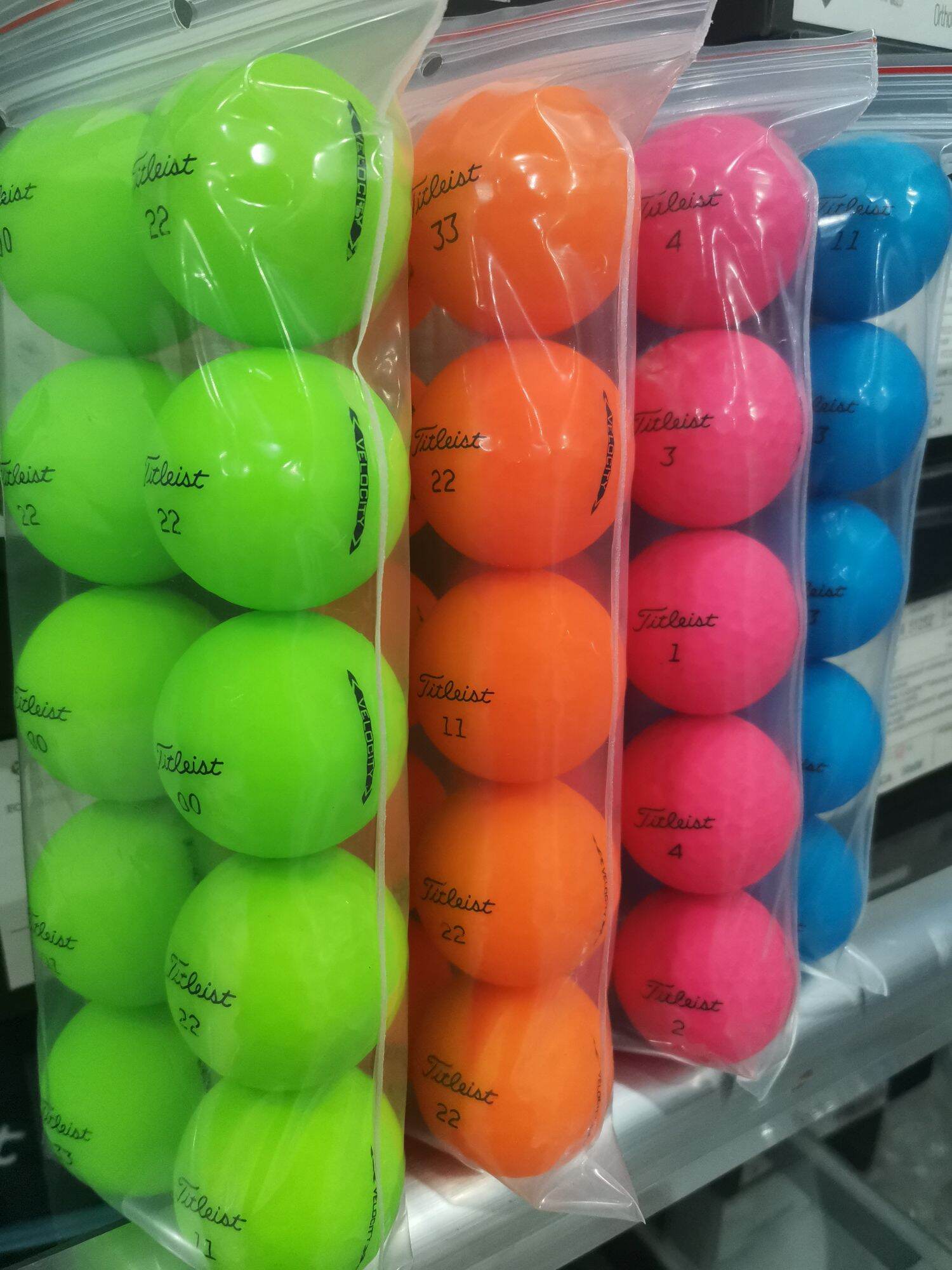 Bóng golf titleist velocity 10 bóng new 98%