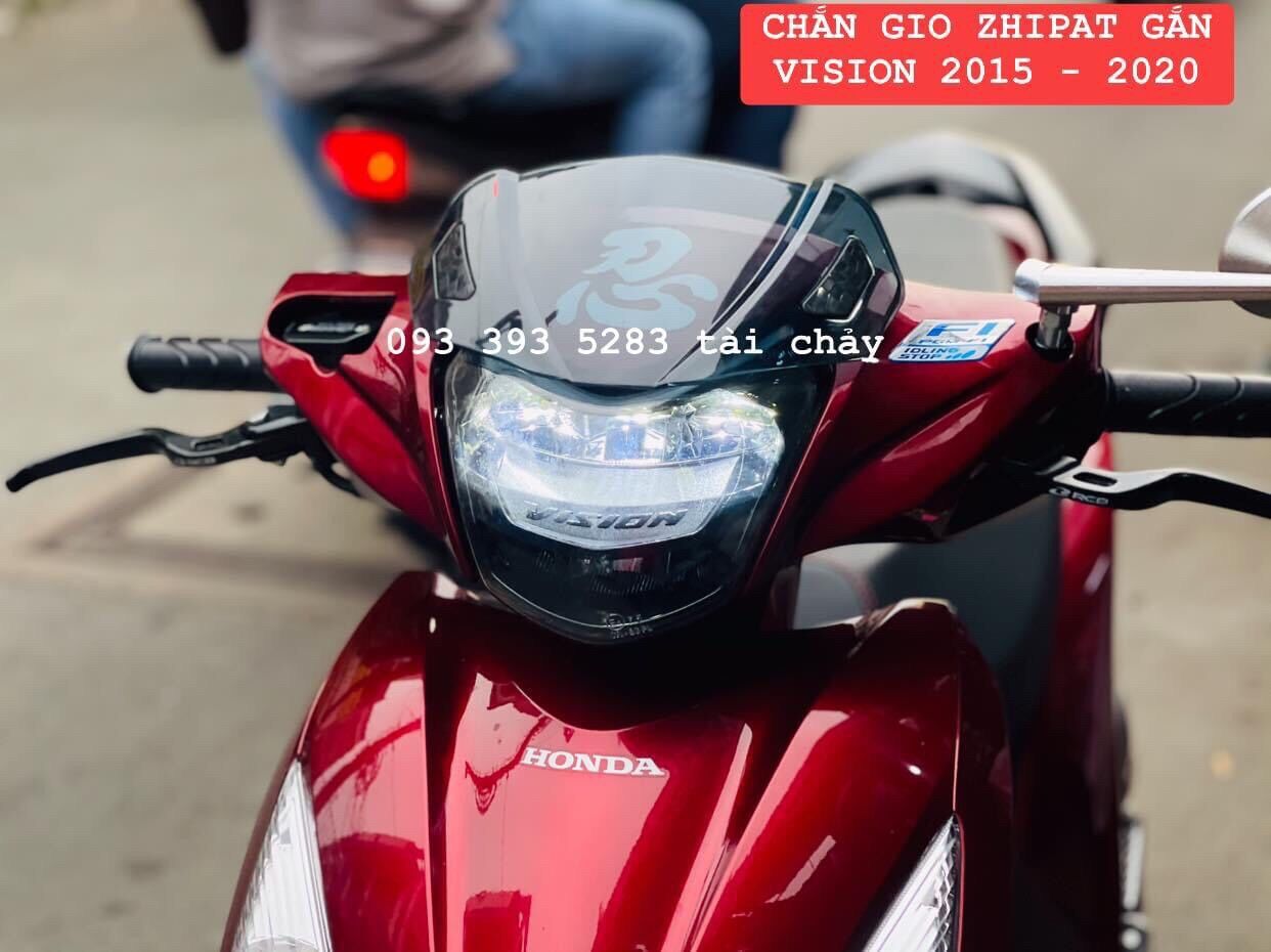 CHẮN GIÓ ZHIPAT XÁM XANH GẮN VISION / LEAD