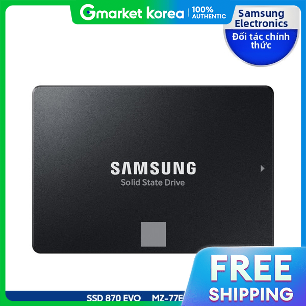 Samsung | Officially Certified Ssd 870 Evo 250Gb Mz-77E250B/Kr_K Giá 5,175,750 Đồng*Miễn phí vận chuyển