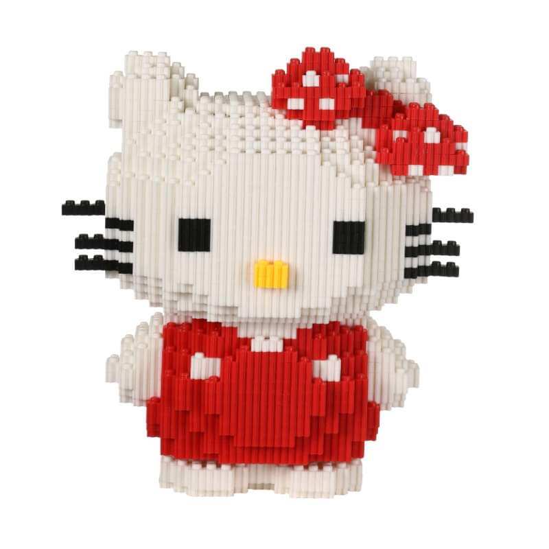 🌸ĐỒ CHƠI LẮP RÁP LEGO 3D HELLO KITTY DOREMON