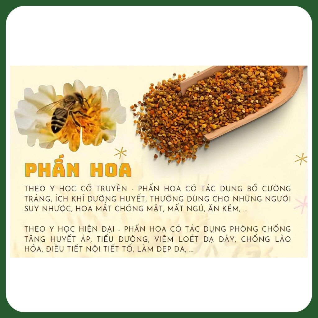 PHẤN HOA NGUYÊN CHẤT - Hũ 500Gr