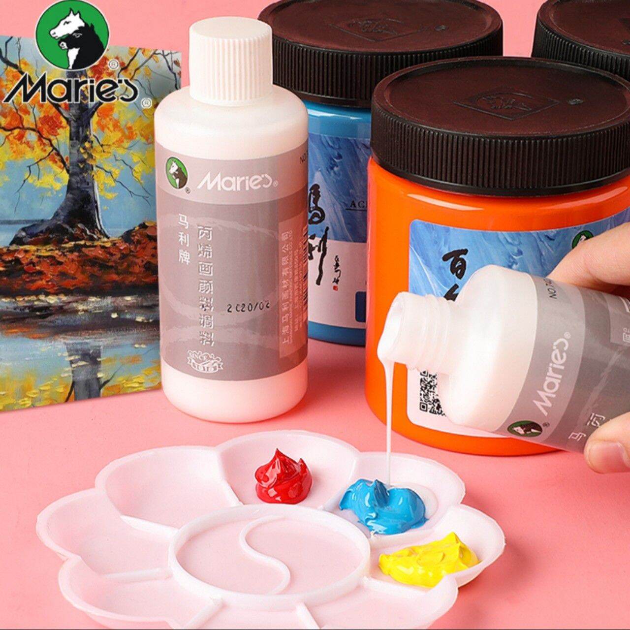 CHAI DUNG DỊCH PHA LOÃNG MÀU ACRYLIC 100ML