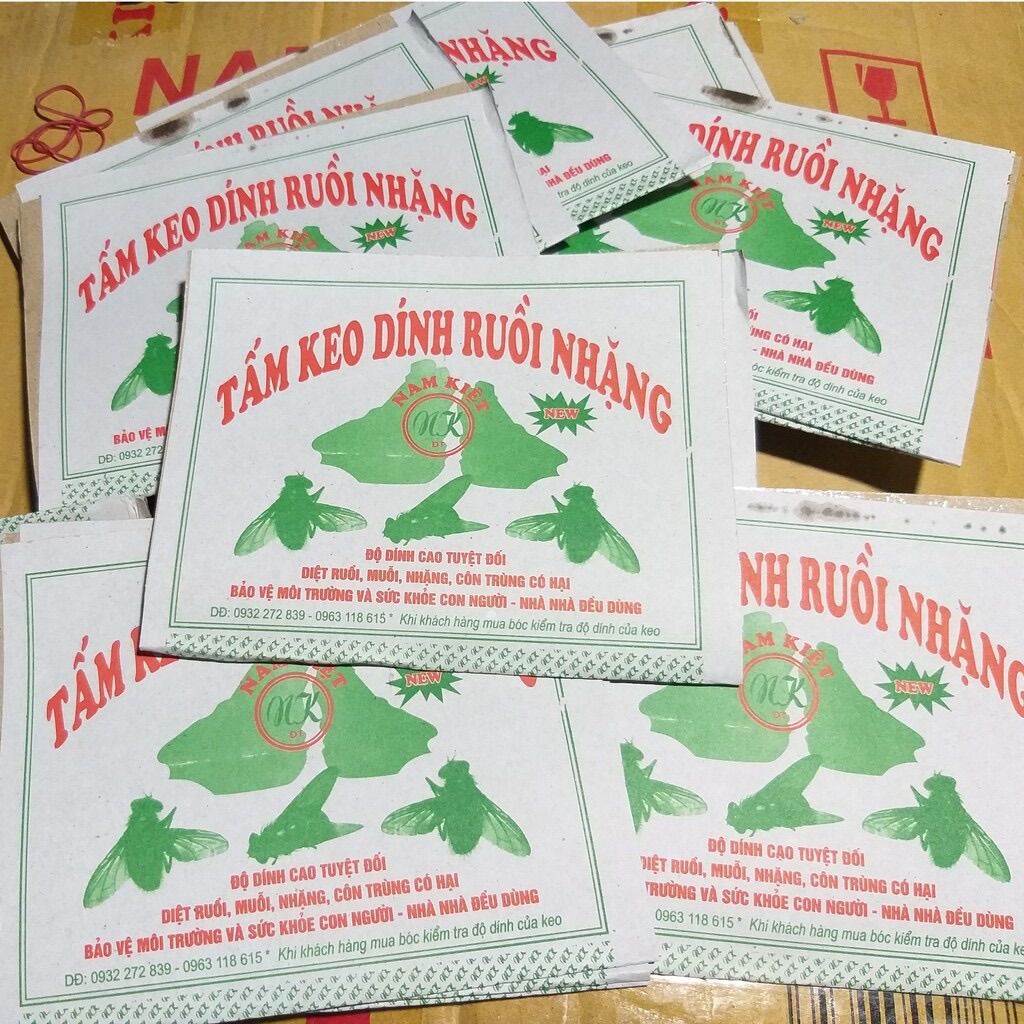Miếng keo dán ruồi Nam kiệt loại nhỏ