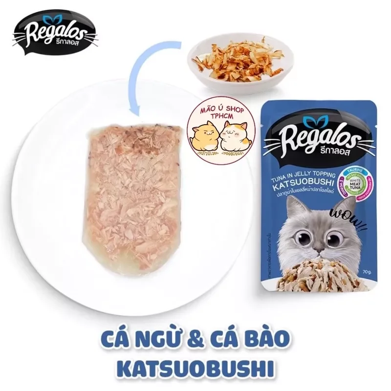 PATE REGALOS GÓI 70g - PATE CHO MÈO MỌI LỨA TUỔI