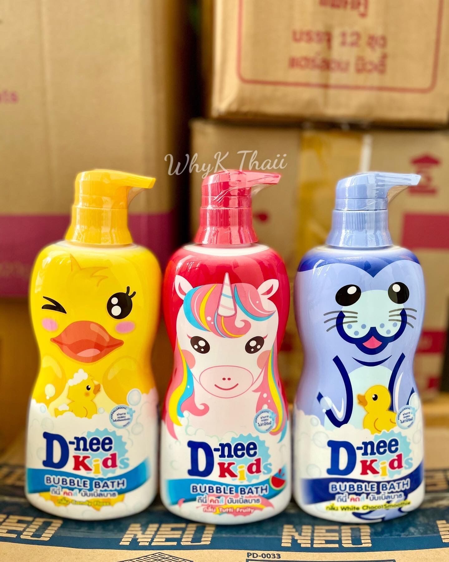 Sữa tắm gội cho bé Dnee kids Thái Lan chai 400ml