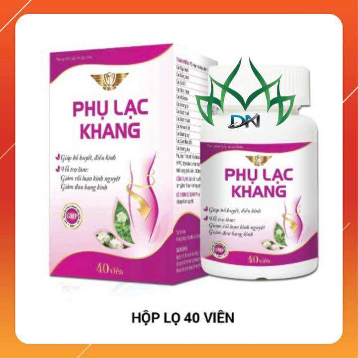 Viên uống bổ huyết , điều kinh Phụ lạc khang Kingphar - bồi bổ khí huyết, điều hoà kinh nguyệt