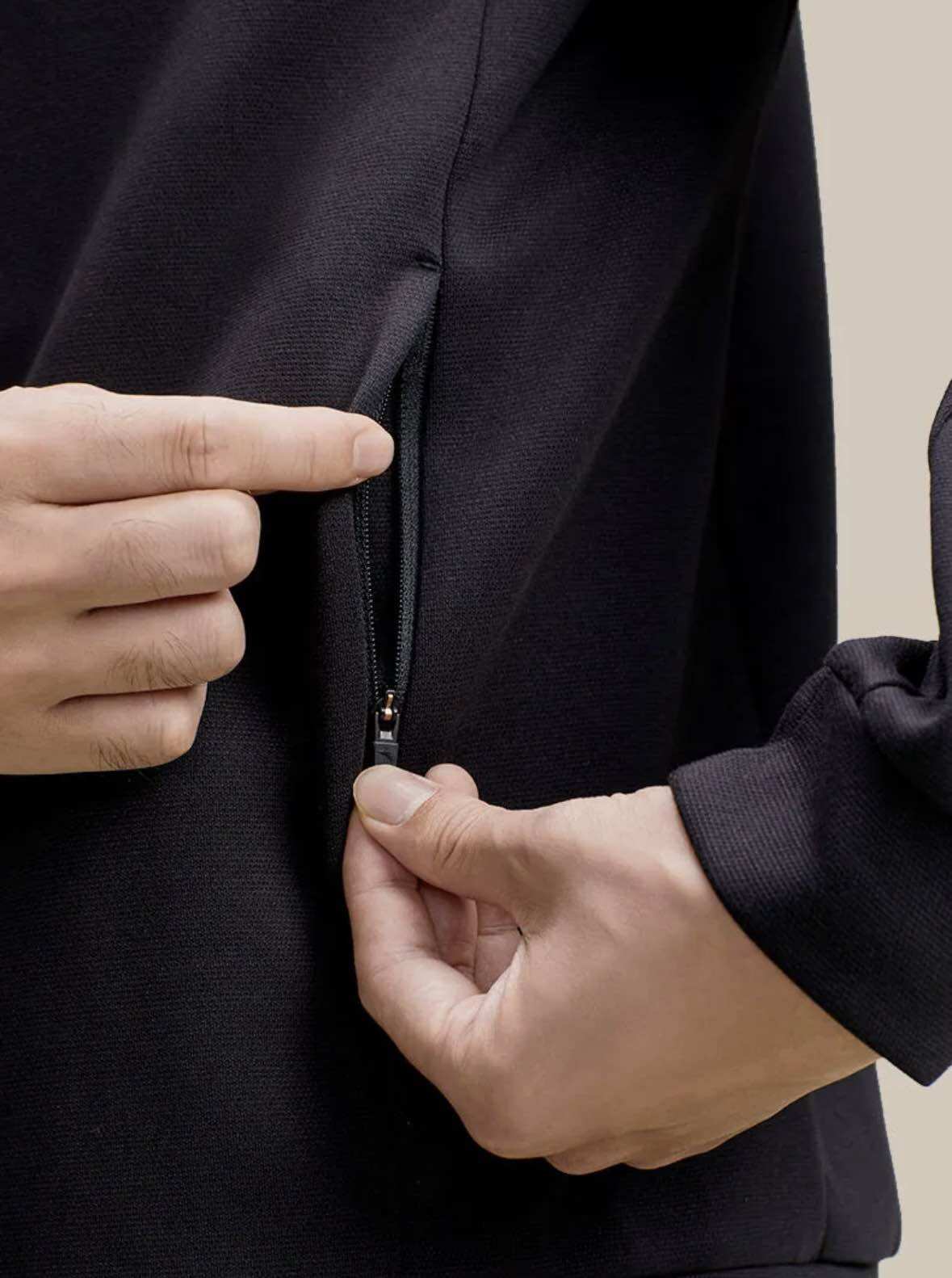 Áo khoác nỉ thể thao nam Anta Tech