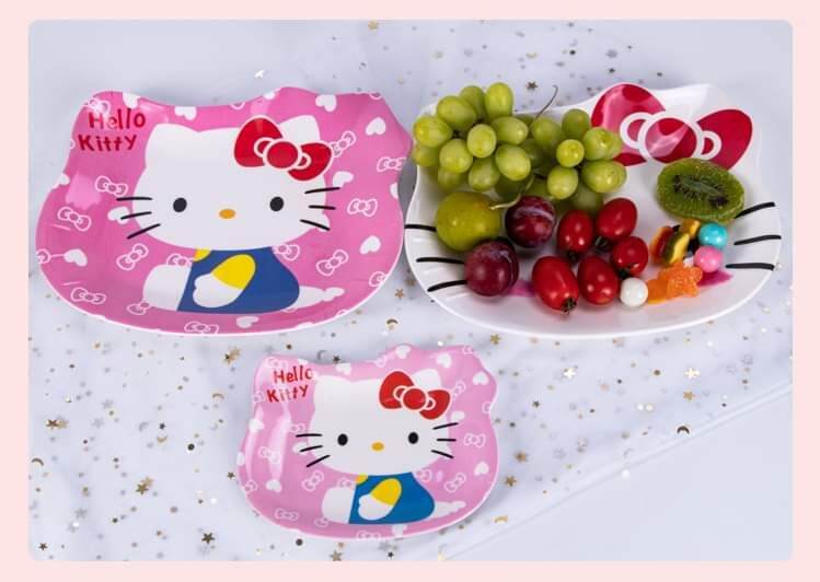 🌸DĨA ĐẦU MÈO NHỎ HELLO KITTY