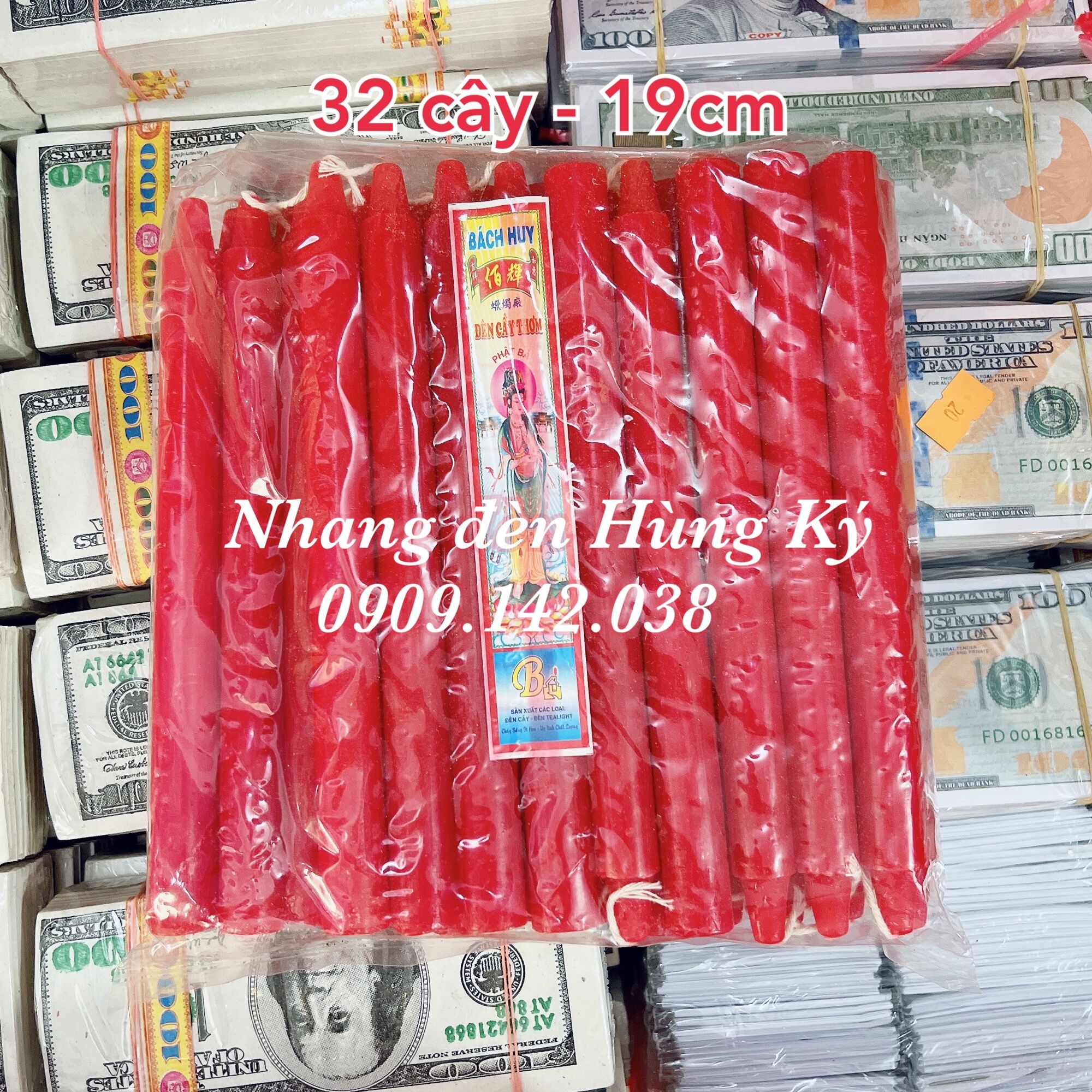 Đèn cầy sáp thơm 32 cây
