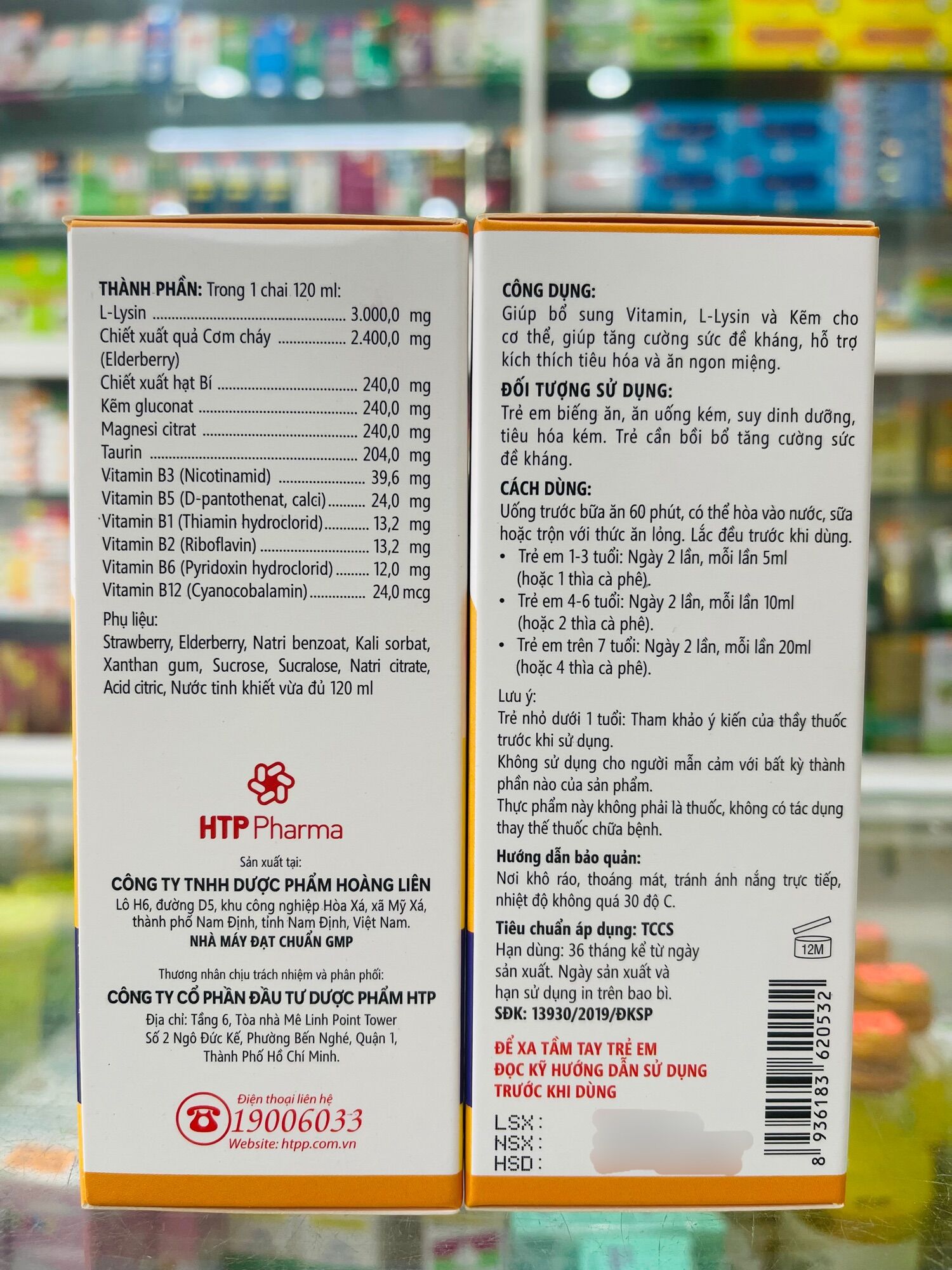 Siro ăn ngon Hoa Thiên Kids - 120ml