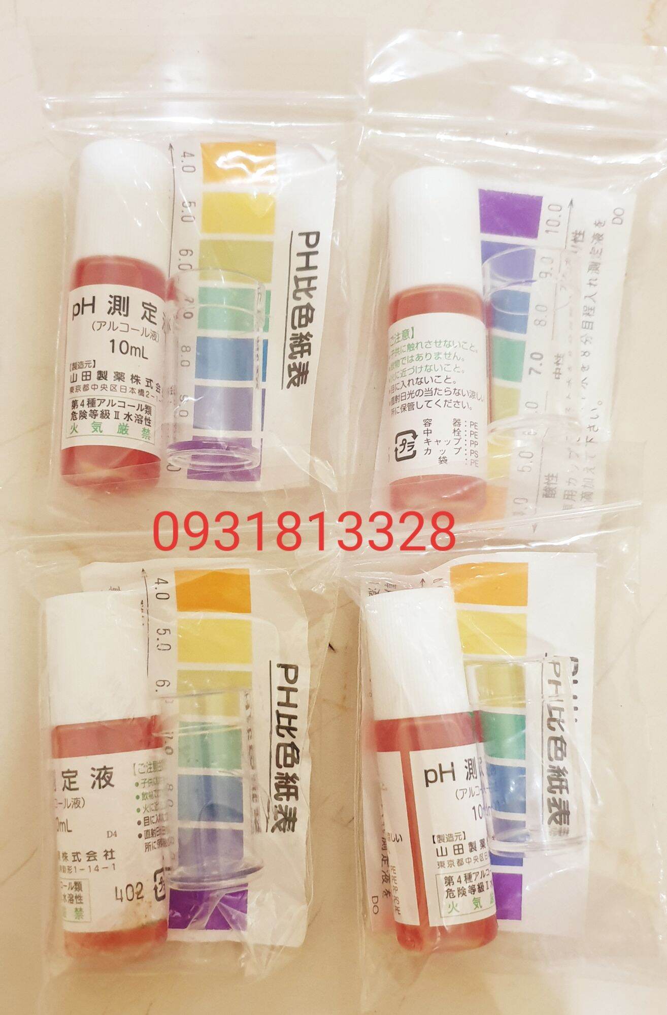 10ml Dung dịch test pH thử nguồn nước máy ion kiềm