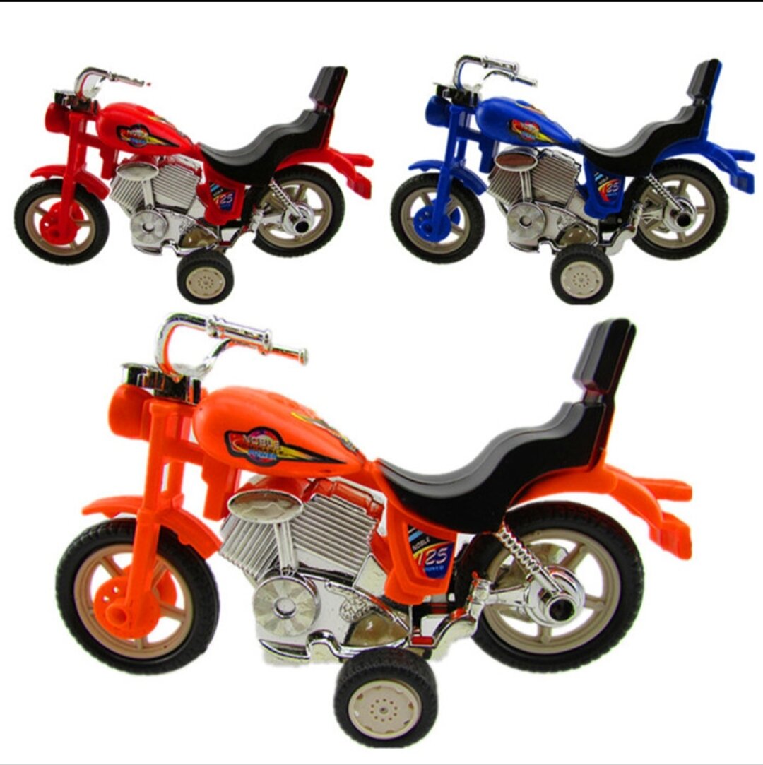 Đồ chơi xe máy mini mô hình chạy cót nhiều màu sắc