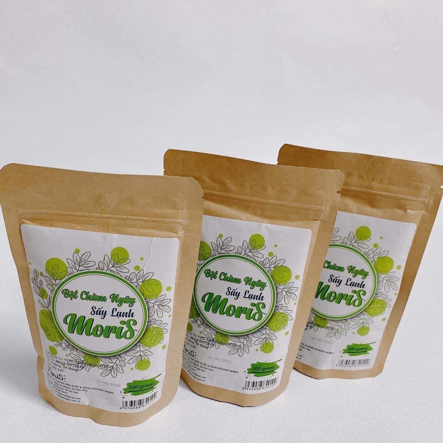 Bột chùm ngây Moris nguyên gói 100g