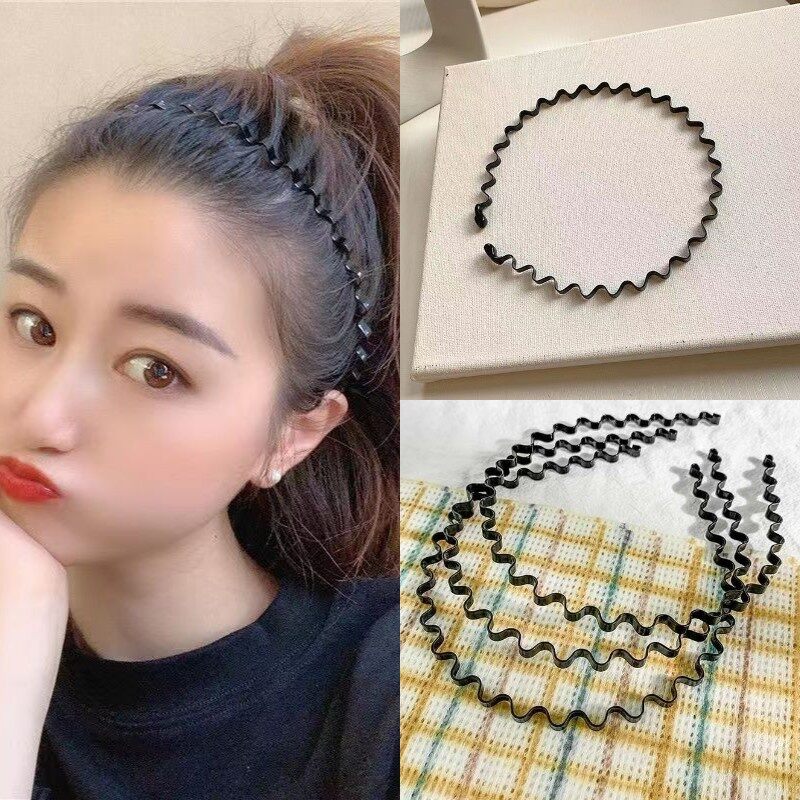 Cài tóc gợn sóng bằng sắt