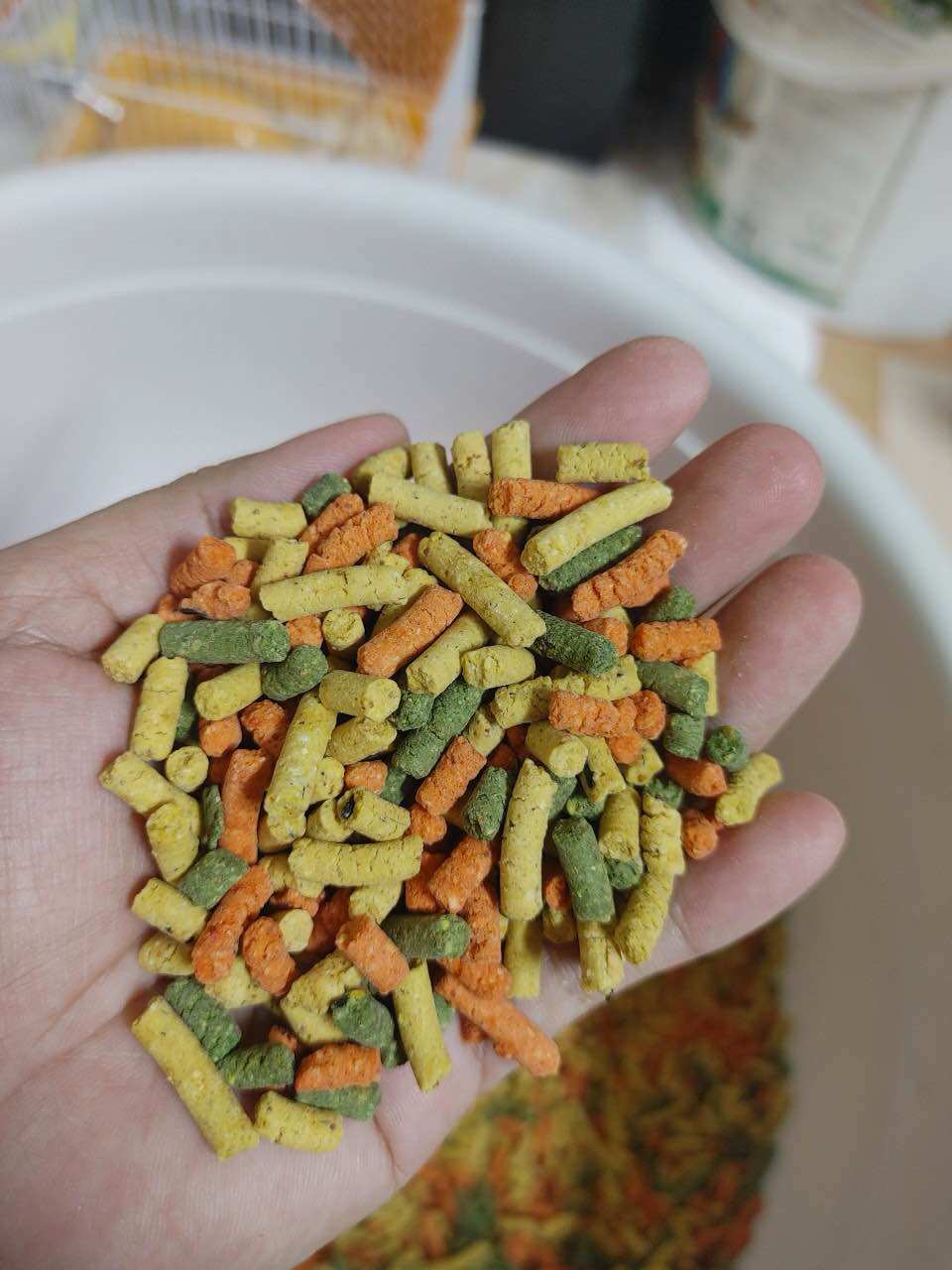 [HCM]500g Thức ăn nén dinh dưỡng chim vẹt .