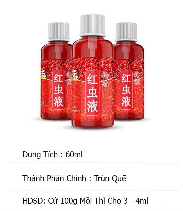 Tinh Mùi Câu Cá Trùng Chỉ Siêu Nhậy